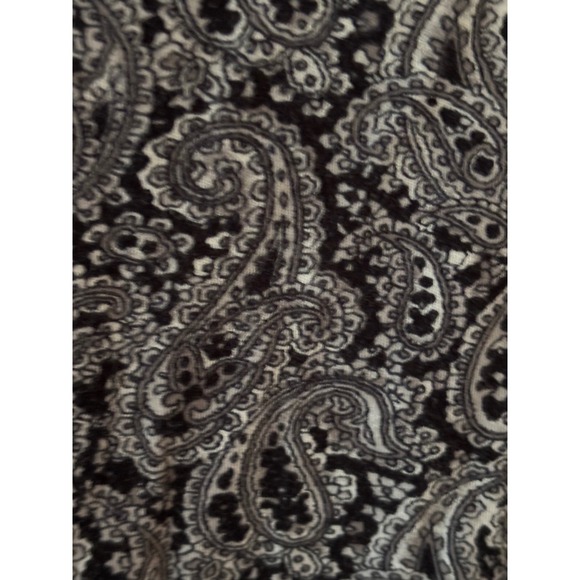 JONES NEW YORK Womens Long Sleeve Paisley Print Top Size M - Picture 4 of 5